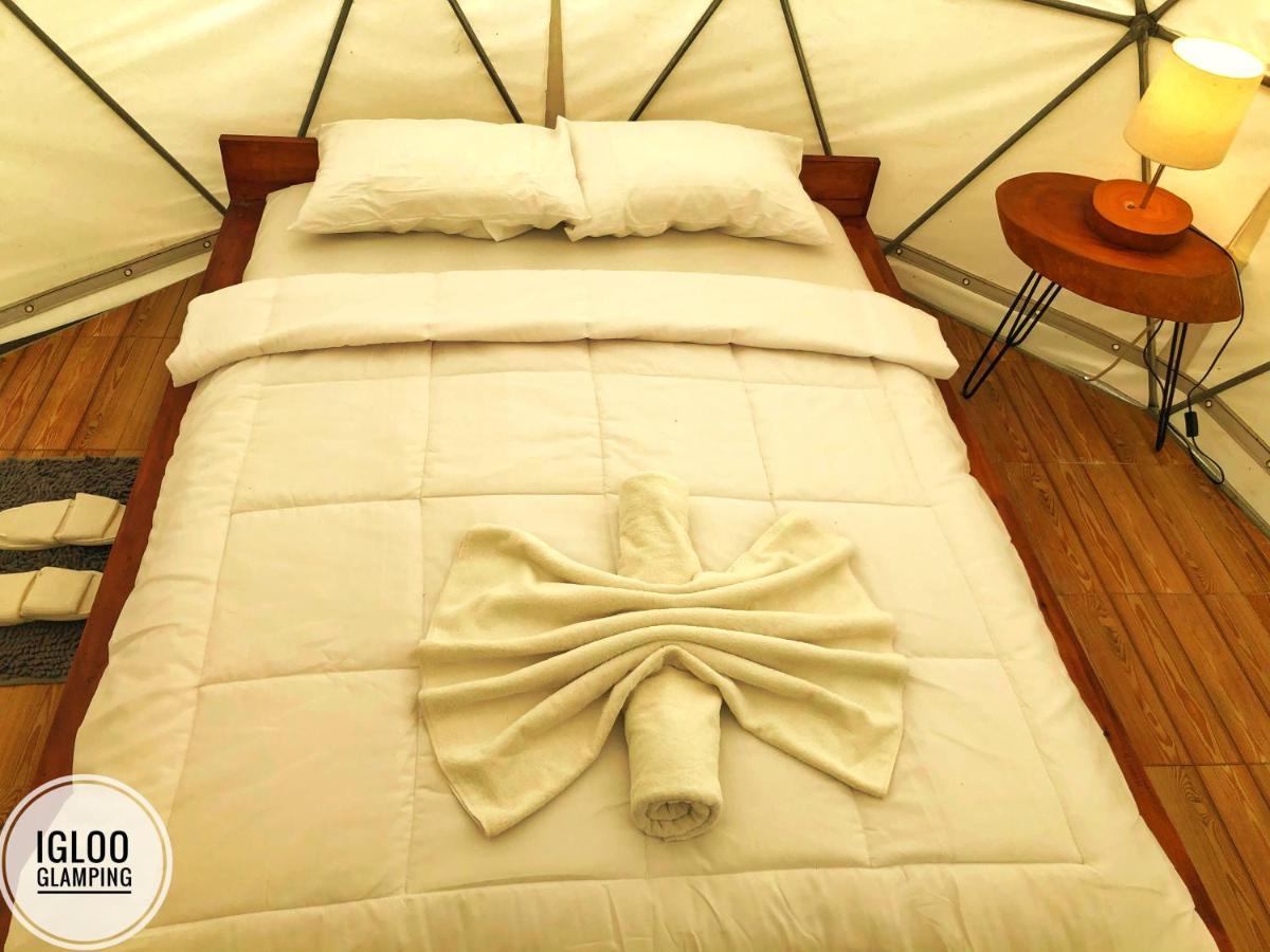 Отель Igloo Glamping Bali Кинтамани Экстерьер фото