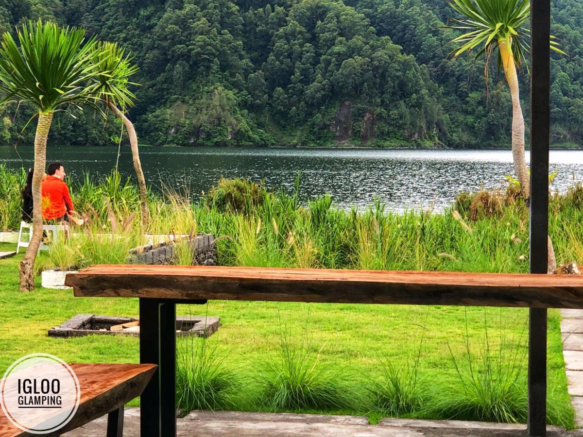 Отель Igloo Glamping Bali Кинтамани Экстерьер фото